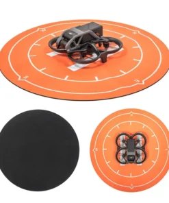 Tapis d'atterrissage rond en caoutchouc souple pour tout type de drone - immagine 2