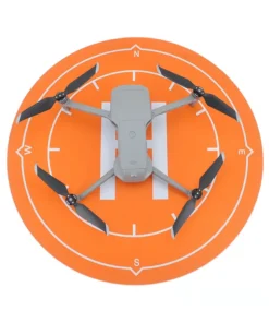 Tapis d'atterrissage rond en caoutchouc souple pour tout type de drone - immagine 3