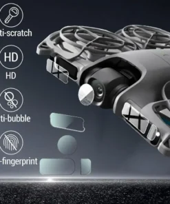 Set de verres trempées de protections pour drone DJI Neo 2 - Image 3