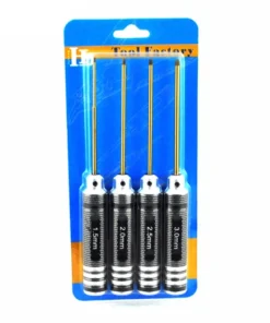 Jeu de tournevis hexagonaux 1.5mm, 2.0mm, 2.5mm, 3.0mm - immagine 4