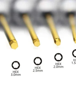 Jeu de tournevis hexagonaux 1.5mm, 2.0mm, 2.5mm, 3.0mm - immagine 3