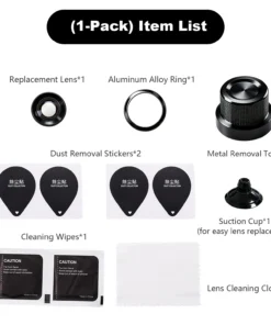 Verre de protection d'objectif pour drone DJI Avata 360 - Imagen 4